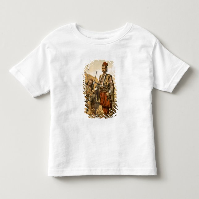 Turkiskt fotfolk i Ottomanarmén, pub. vid T Shirt (Framsida)