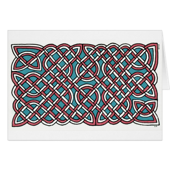 Turkiskt fröjdkort 1 hälsningskort (Framsidan Horizontal)