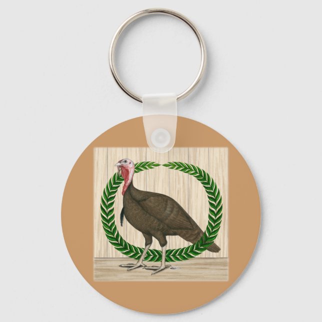 Turkiskt krans nyckelring (Framsida)