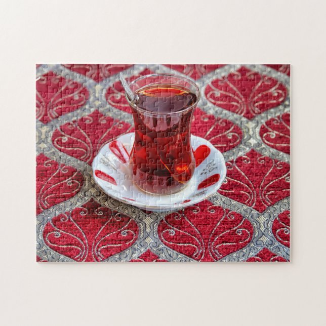 Turkiskt te pussel (Horisontell)