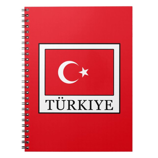 Türkiye Anteckningsbok (Framsidan)