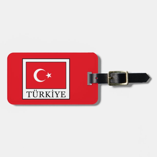 Türkiye Bagagebricka (Horisontell Framsida)