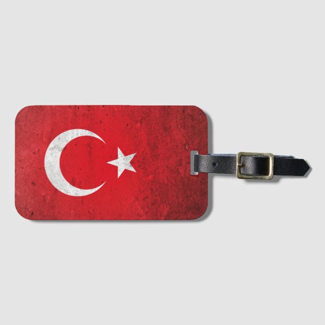 Turkiye Bagagebricka (Framsida horisontal)