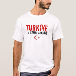 Turkiye Bayan T-tröja Tee