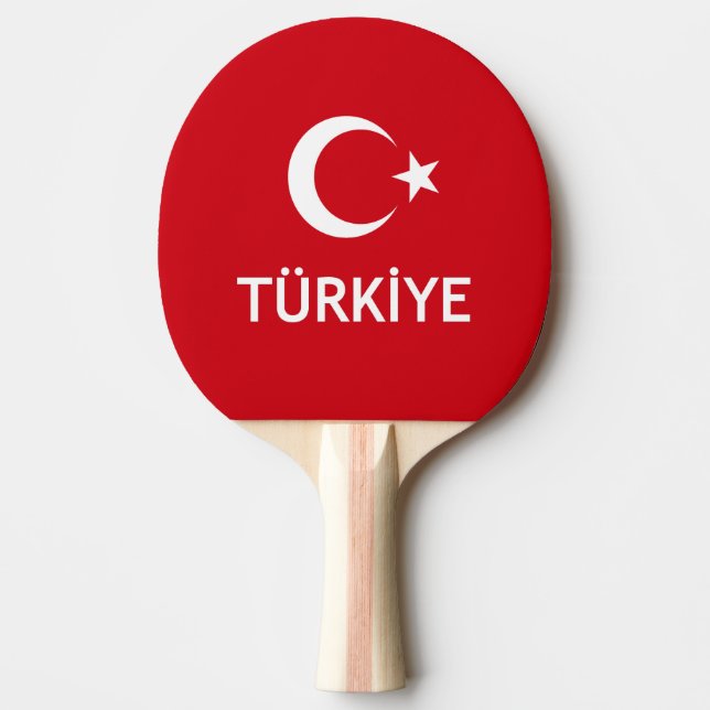 Türkiye Pingisracket (Framsidan)