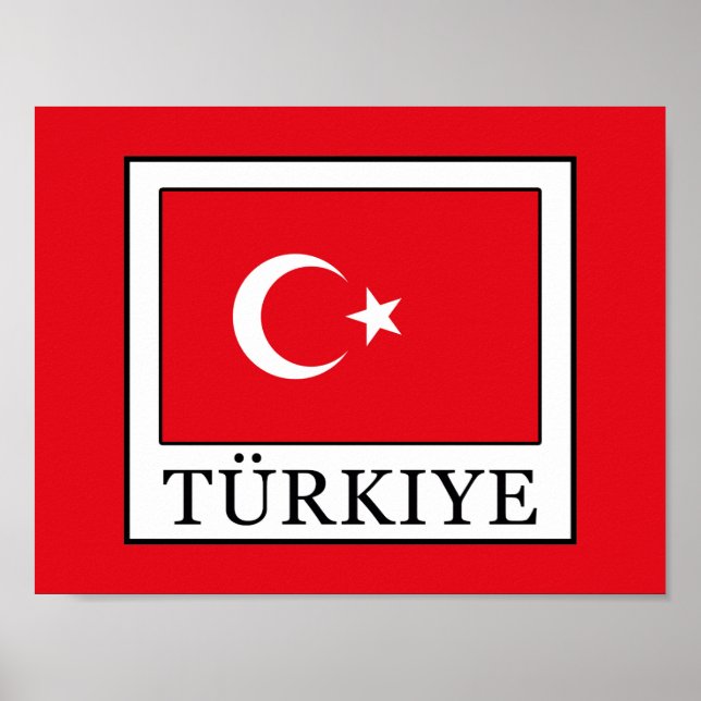 Türkiye Poster (Framsidan)