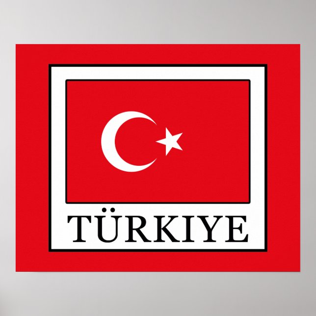 Türkiye Poster (Framsidan)