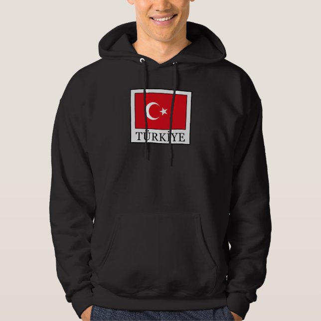 Türkiye Sweatshirt Med Luva (Framsida)
