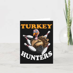 Turkjägare Turk Thanksgiving Bowling Hn Bowl Kort