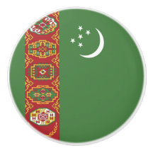 Turkmenistan flagga