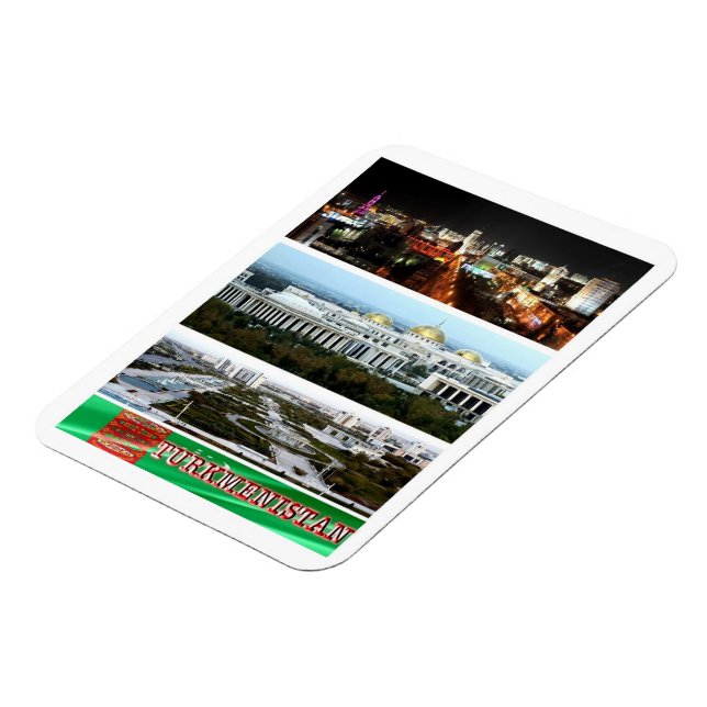 Turkmenistan - Mosaik - Magnet (Vänstra Sidan)