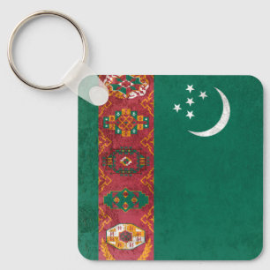 Turkmenistan Nyckelring
