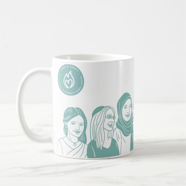 Turkos 11oz Mugg (Vänster)