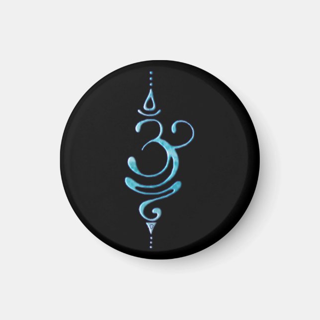 Turkos Andas  Magnet (Framsidan)