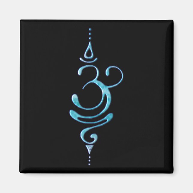 Turkos Andas  Magnet (Framsidan)