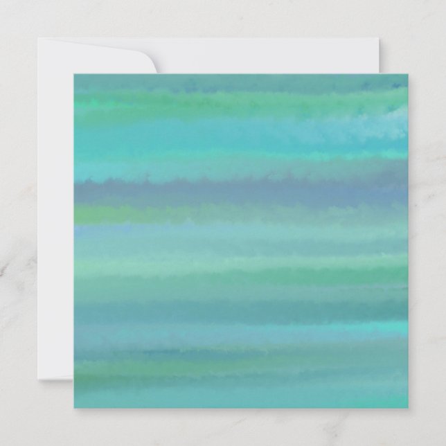 Turkos är mitt favoritkort för Färg Julkort (Framsida)