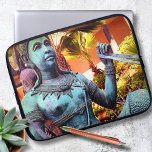 Turkos Asian Warrior Statue Antique Photo Fold Laptop Fodral<br><div class="desc">Den här asiatiska krigarstatyn avslöjar resor och prospektering. Upplev den här fantastiska fotografieringen av Neoprene laptop sleeve. Laptop sleeve finns i tre storlekar: 15, 13 och 10 tum. Gör en underbar gåva till någon speciell! Du kan enkelt anpassa det här neoprene laptop sleeve. Var snäll och meddela mig med eventuella...</div>