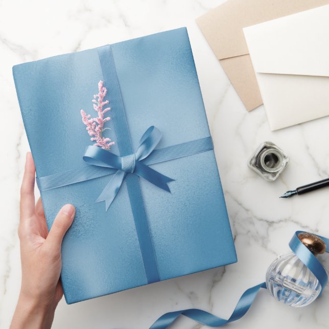 Turkos Blå Bröllop   Presentpapper (Gifting)