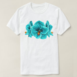 Turkos Blomma - T-shirt