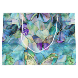 Turkos Blue Lila Butterflies