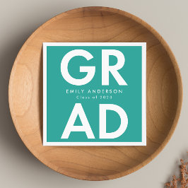 Turkos | Bold Grad Studenten Pappersservett