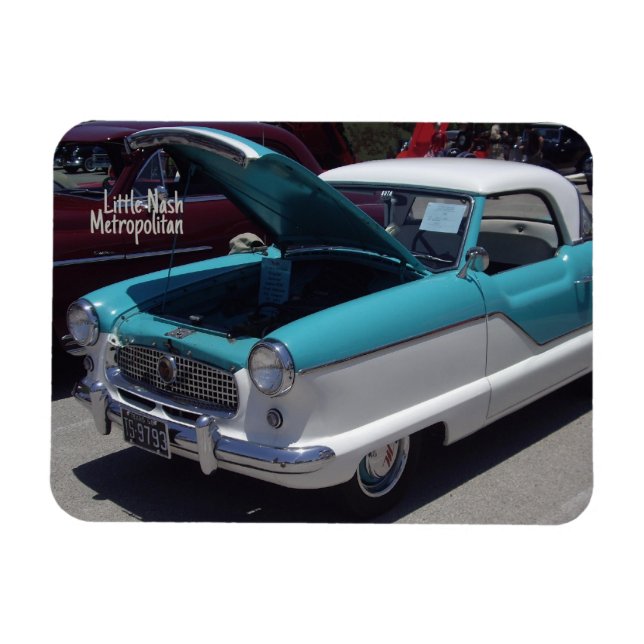 Turkos Classic Little Nash Metropolitan Magnet (Horisontell)