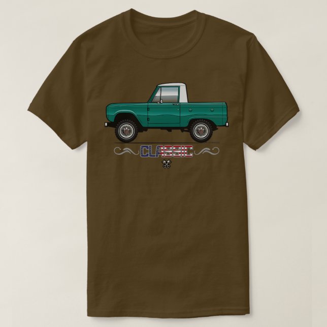 Turkos Classic T Shirt (Design framsida)