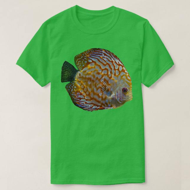 Turkos Discus Fish T Shirt (Design framsida)