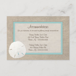 Turkos för parkeringskort för sanddollar tilläggskort