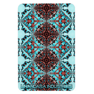 Turkos Fractal Star Blast Magnet