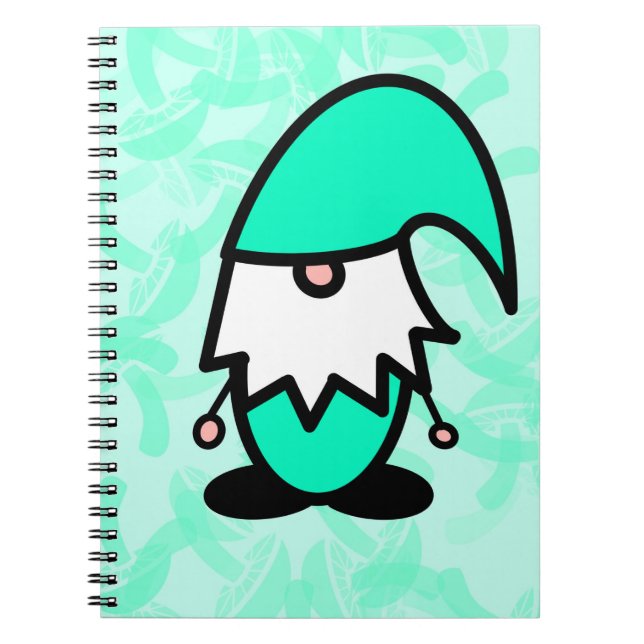 Turkos Gnome Anteckningsbok (Framsidan)