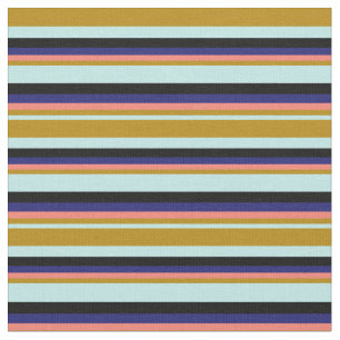 Turkos, Goldenrod, lax, Midnight Blue, Black Tyg