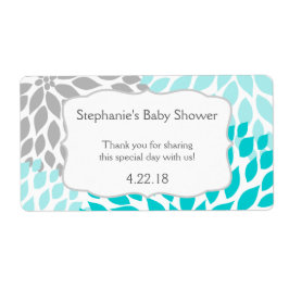 Turkos Grått Morsa Vattenflaska Favor Fraktsedel