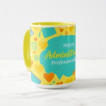 Turkos Gula Admin Professionals Dagens Ikoner