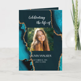 Turkos & Guld-ordning för tjänstens mappade progra Program