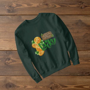 Turkos hoodie lång ärmad tröja