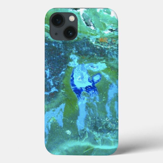 "Turkos iPhone 6-fodral" (Baksida)