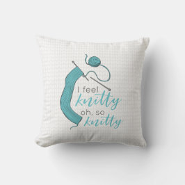 Turkos, jag känner Knitty.. Kudde