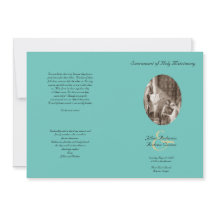 Turkos Katolsk Vikad Bröllopsprogrammall