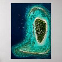 Turkos Lagun Övervattenbungalower Flygfoto