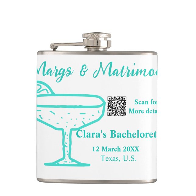 Turkos Margs & Matrimony Möhippa  Fickplunta (Framsidan)