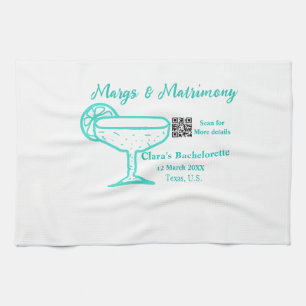 Turkos Margs & Matrimony Möhippa Kökshandduk