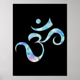 Turkos marmorerad Om Poster