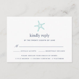 Turkos & marulk OSA kort med val av måltid