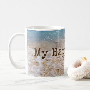 Turkos Ocean Beach Kaffemugg