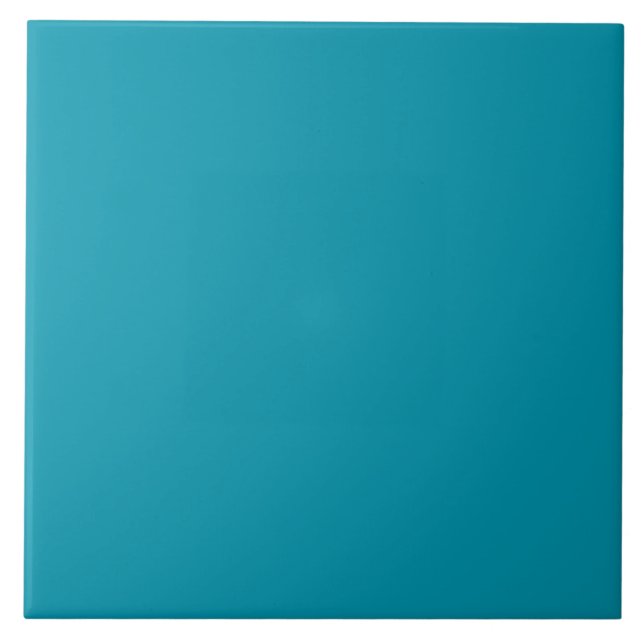 Turkos Ocean Blue Ceramic Tile. Kakelplatta (Framsidan)