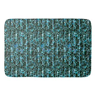 Turkos och Black Cheetah Skriv ut Bath Mat Badrumsmatta