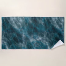 Turkos och grått vatten