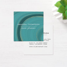 Turkos och Guld Agate