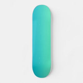 Turkos Ombre Skateboard Bräda 19,5 Cm